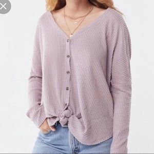 Urban Outfitters Lavender Jojo Thermal S EUC
